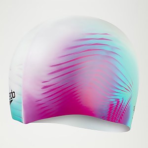 Adult Printed Cap White/Pink