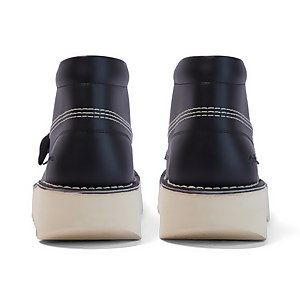 Adult Unisex Kick Hi Stack Leather Alternative Black