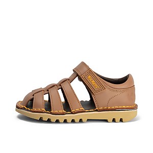 Infant Boys Kick Sandal Leather Tan - 9