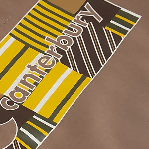 Mens Uglies Tapered Cuff Stadium Pant Brown