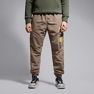 Mens Uglies Tapered Cuff Stadium Pant Brown
