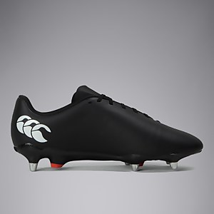 Adult Unisex Speed Raze Soft Ground Boots Black/White