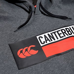 CANTERBURY OVERSIZE HOODY AM GREY