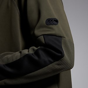 Womens Overhead 1/4 Zip Training Hoody Green