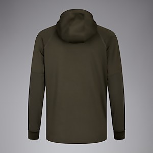 Womens Overhead 1/4 Zip Training Hoody Green