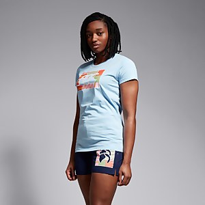 Womens Uglies Tee Blue