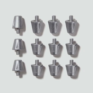 CCC PERFORMANCE STUDS -SHORT SILVER
