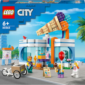 LEGO City: Ice-Cream Shop Set with Toy Cart Bike (60363) Toys