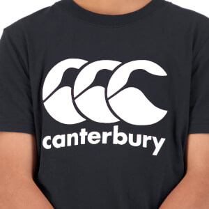 Canterbury B CCC ANCHOR TEE BLACK 98B