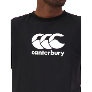 Canterbury M CCC ANCHOR TEE BLACK 98B