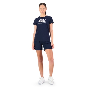 WOMENS CCC ANCHOR T-SHIRT NAVY