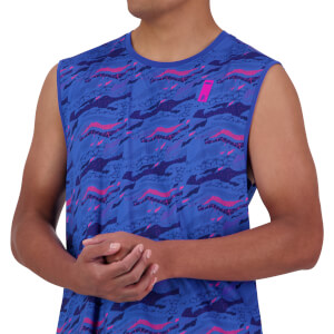 Canterbury M ACTIVE SINGLET STRONG BLUE