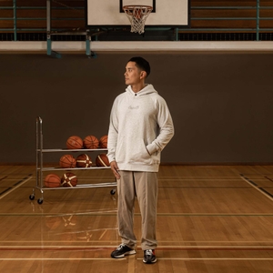 MENS COACH PRESS CONFERENCE PANT CHINCHILLA 2XL