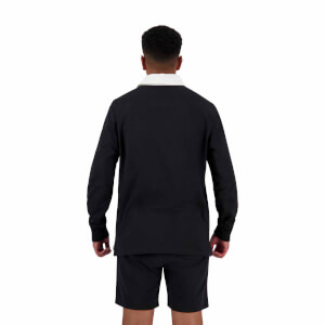 Canterbury M HERITAGE SCRIPT RUGBY JERSEY JET BLACK