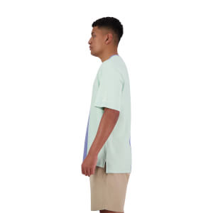 Canterbury M NATSU VERTICAL STRIPE POLO MIST GREEN