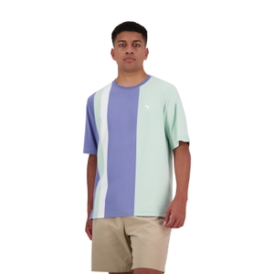 MENS NATSU STRIPE POLO - 2XL