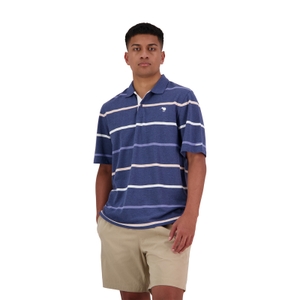 MENS NATSU YARN DYE T-SHIRT - 2XL