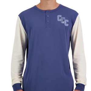 MENS CAPTAIN RULE-BOOK LONG SLEEVE HENLEY