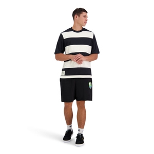 Canterbury M SCENE YARN DYE T-SHIRT JET BLACK