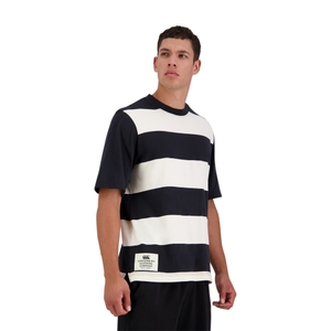 Canterbury M SCENE YARN DYE T-SHIRT JET BLACK