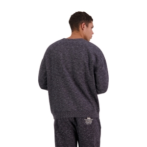 Canterbury M SCENE-SET CREW CHARCOAL GREY MARLE