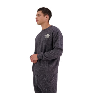 Canterbury M SCENE-SET CREW CHARCOAL GREY MARLE