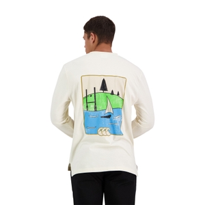 Canterbury M SCENE-SET LONG SLEEVE T-SHIRT BIRCH