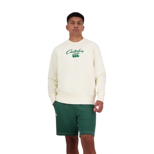 SCRIPT CREW SWEAT ANTIQUE WHITE 2XL
