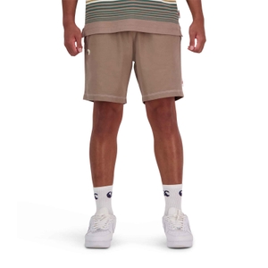 KIWI 8" KNIT SHORT FOSSIL 2XL