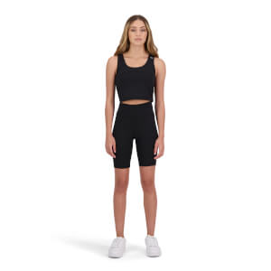 Canterbury W CONVEX 8" SHORT JET BLACK