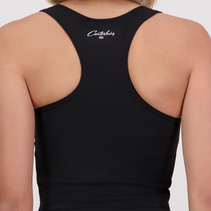 CONVEX CROP JET BLACK