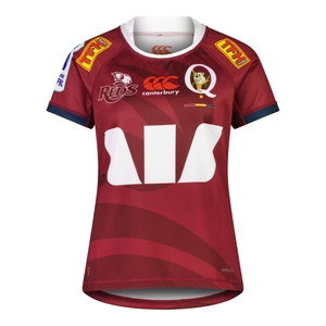 Canterbury W Qld Reds Home Jersey Maroon 10