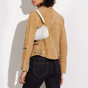 Coach Women's Originals Glovetanned Leather Swinger Shoulder Bag 20 - Chalk