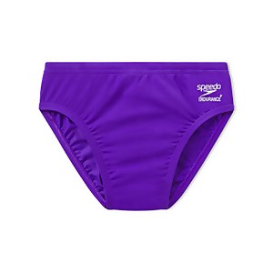 Men's Solid Youth Brief Purple