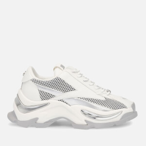 Zoomz Mesh and Faux Leather-Blend