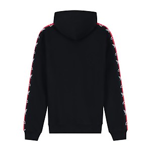 Unisex Tomorrowland X ellesse Kapuzenpullover Schwarz