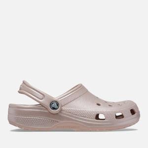 Rose gold hotsell metallic crocs