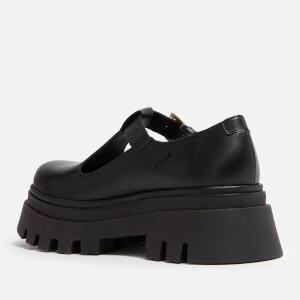 ALOHAS Women's Diane Leather Mary Jane Flats