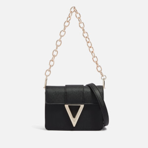 Valentino Voyage Re Flap Faux Leather Shoulder Bag