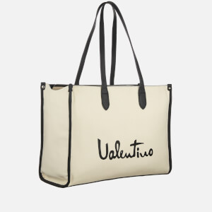 Valentino Women's Vacation Re Shopping Bag - Naturale/Nero