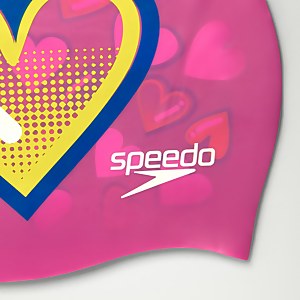 SPEEDO REV SILC CAP JU PINK