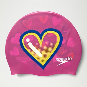 Junior Reversible Slogan Cap Pink - ONE SIZE