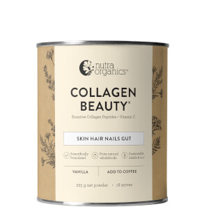Nutra Organics Collagen Beauty Supplements - Vanilla 225g