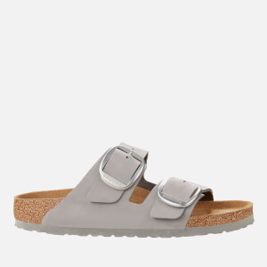 Double Strap Nubuck Leather Sandals