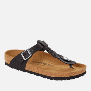 Birkenstock Women s Slim Fit Braided Leather Sandals