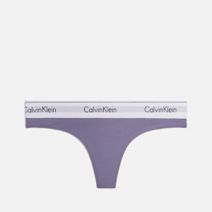 Calvin Klein Underwear Cotton Blend Thong TheHut