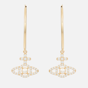 Vivienne Westwood Olympia Gold-Tone Hoop Earrings