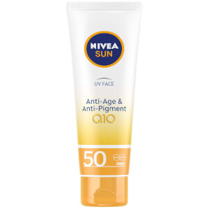 NIVEA SUN UV Face Q10 Anti-Age & Anti-Pigment Sun Cream SPF50 50ml