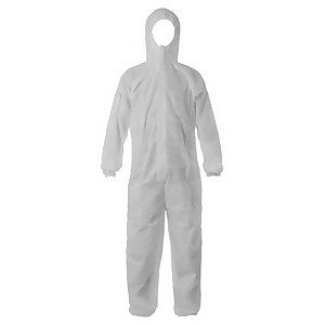 Disposable Overall with Shoe Covers - Large