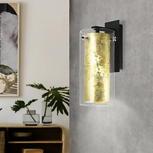 Gold outlet wall lantern